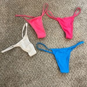 4 dancer thongs